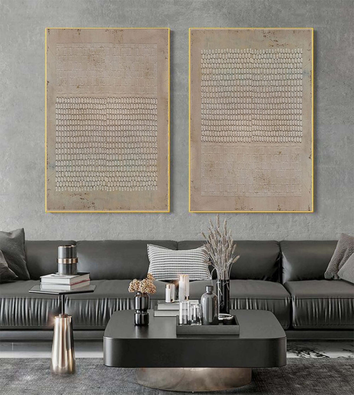 Wall Art Abstract Wabi-Sabi Modern Serene