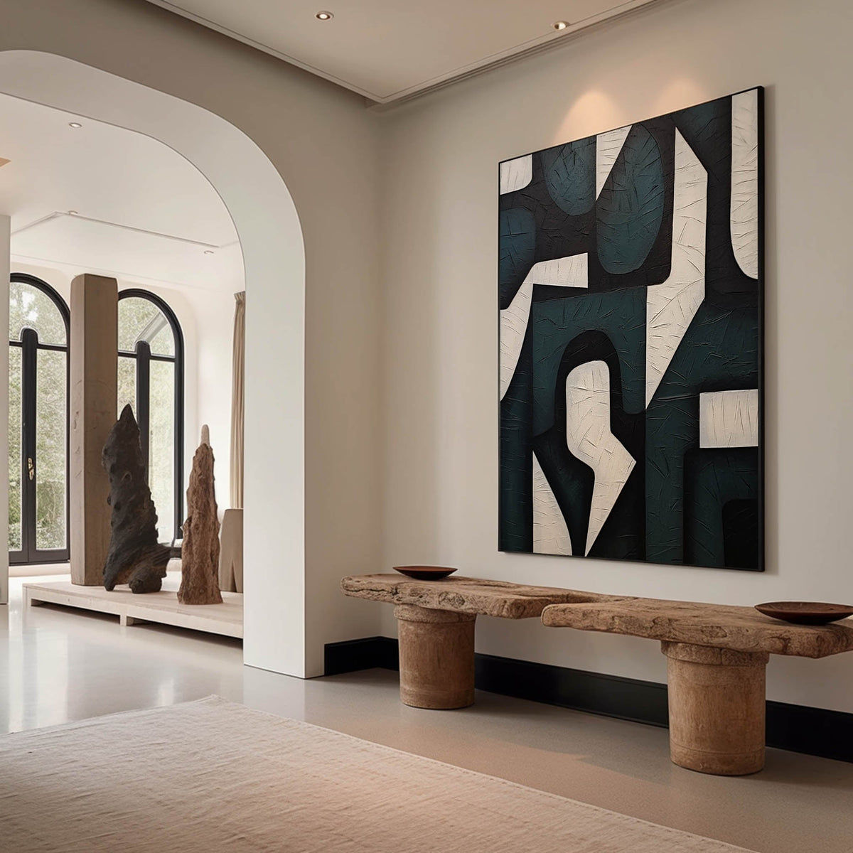 Wall Art Wabi-Sabi Modern Nature Soft