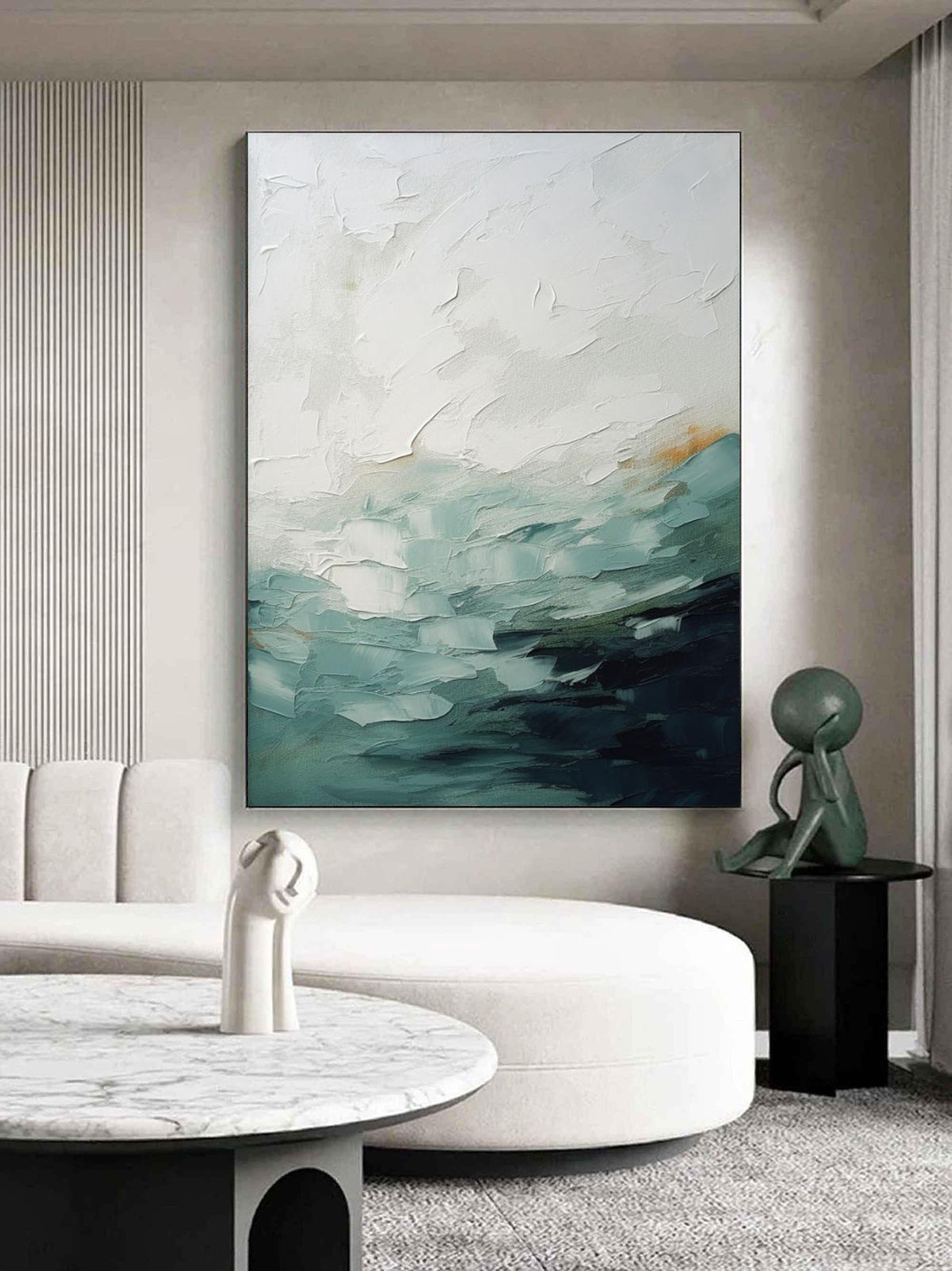 Wall Art Misty Subtle Serene Calm Modern