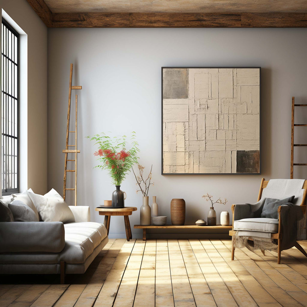 Wall Art Wabi-Sabi Minimalist Modern