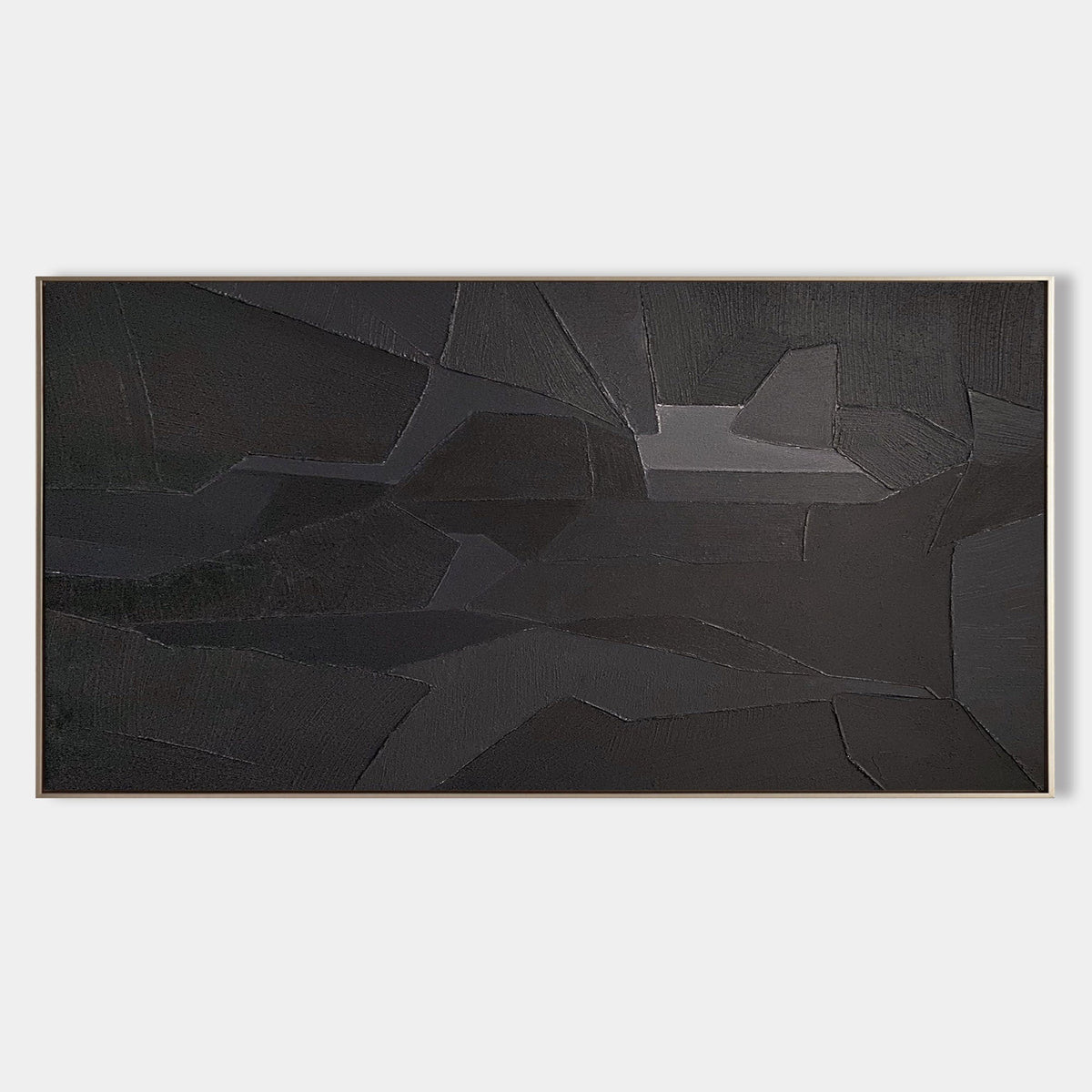 Monochrome Geometric Abstract Wall Art