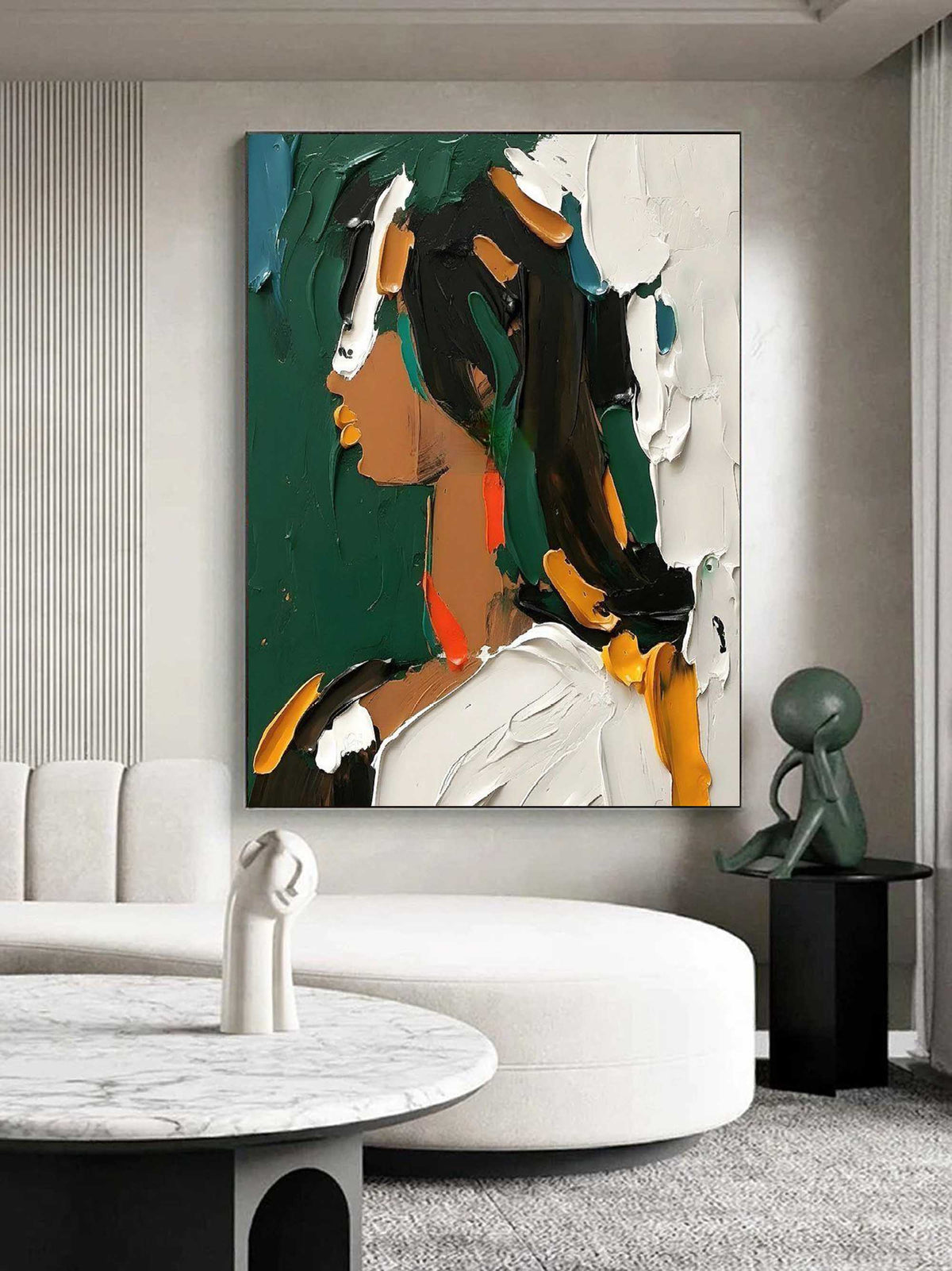Wall Art Colorful Abstract Energetic Playful