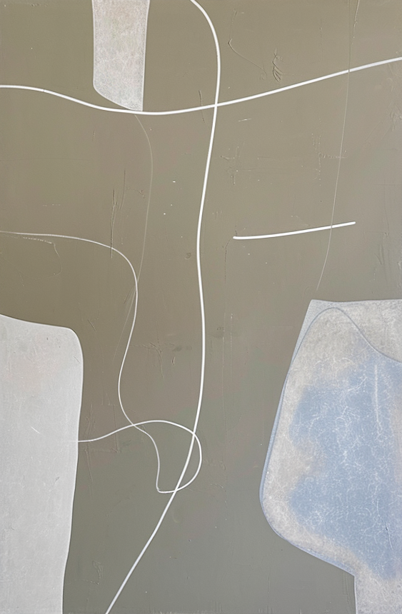 Abstract 3-Piece Minimalist Abstract Painting