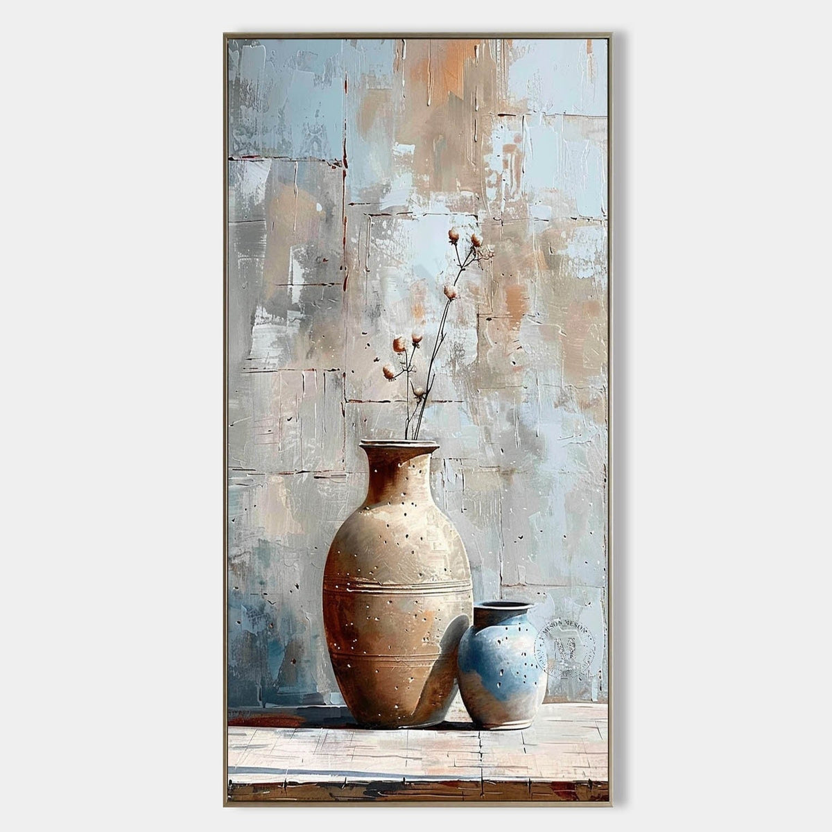 Wall Art Vertical Wabi-Sabi Still Life