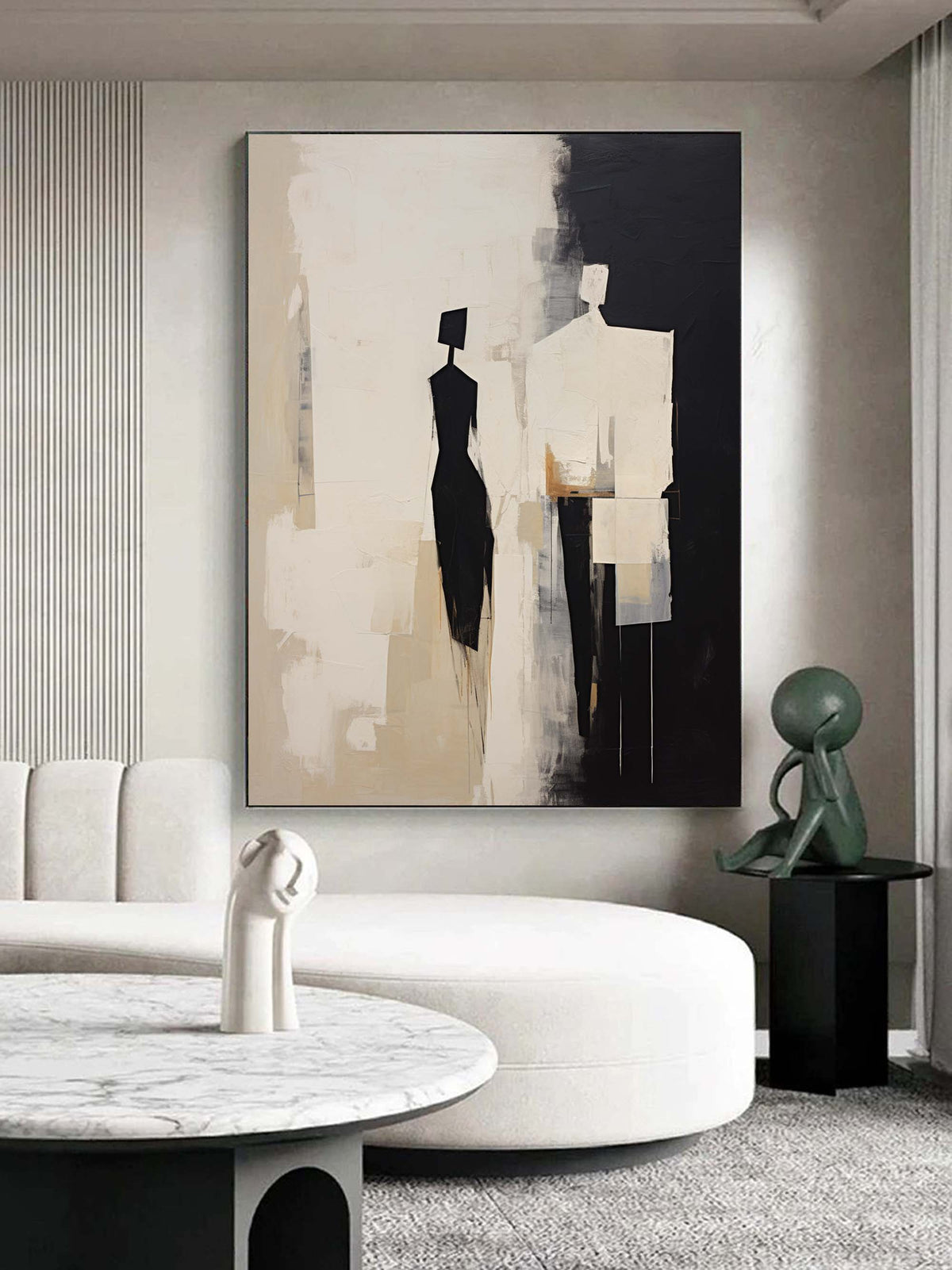 Mila Contemporary Minimalist Art
