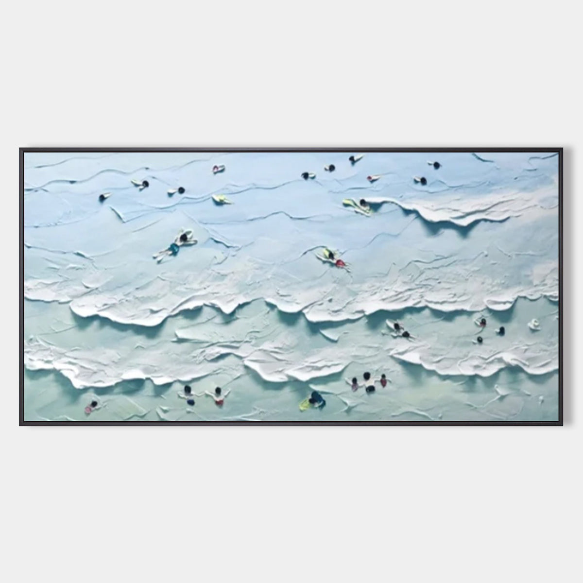 Wall Art Wave Abstract Playful Energetic