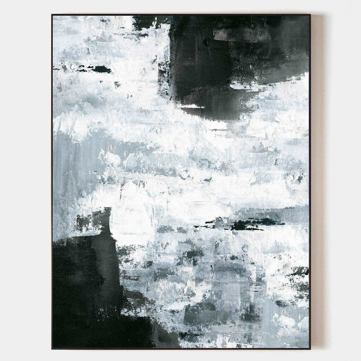 Monochromatic Abstract Painting