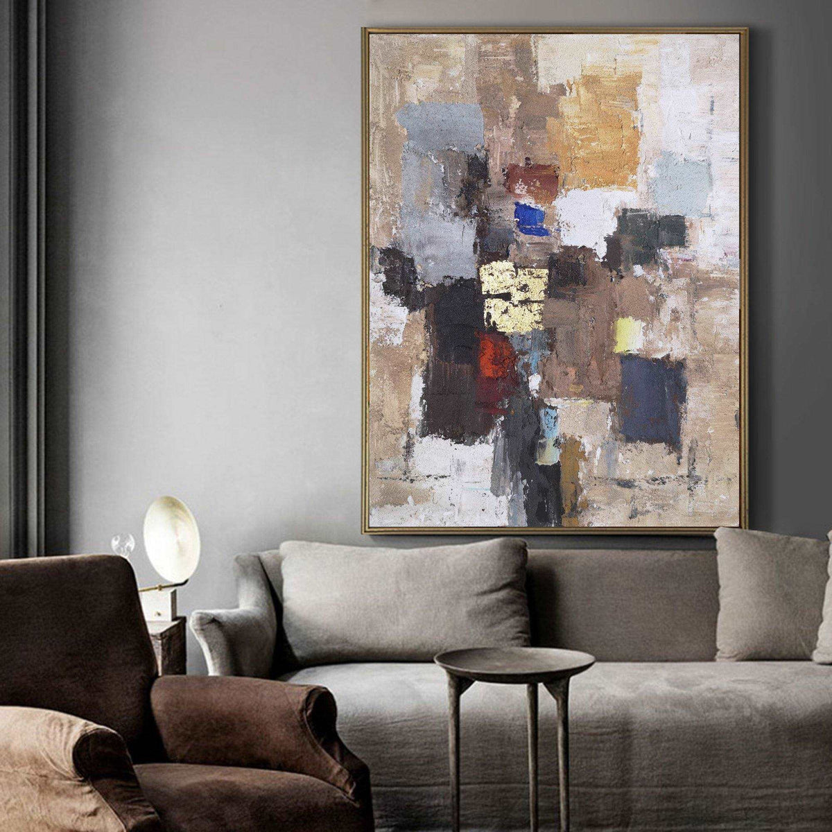 Abstract Geometric Painting