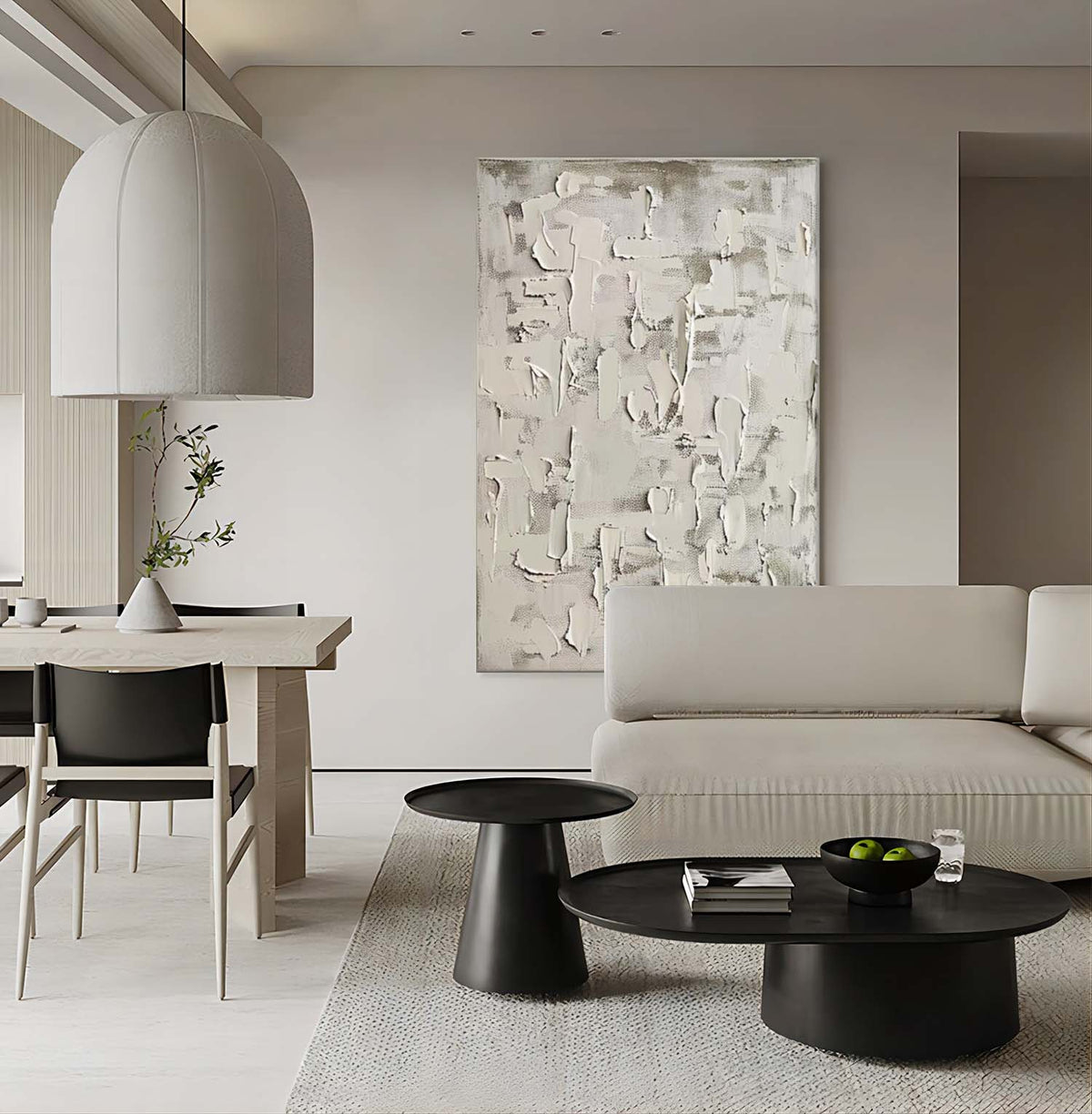 Wall Art Wabi-Sabi Modern Geometric Industrial