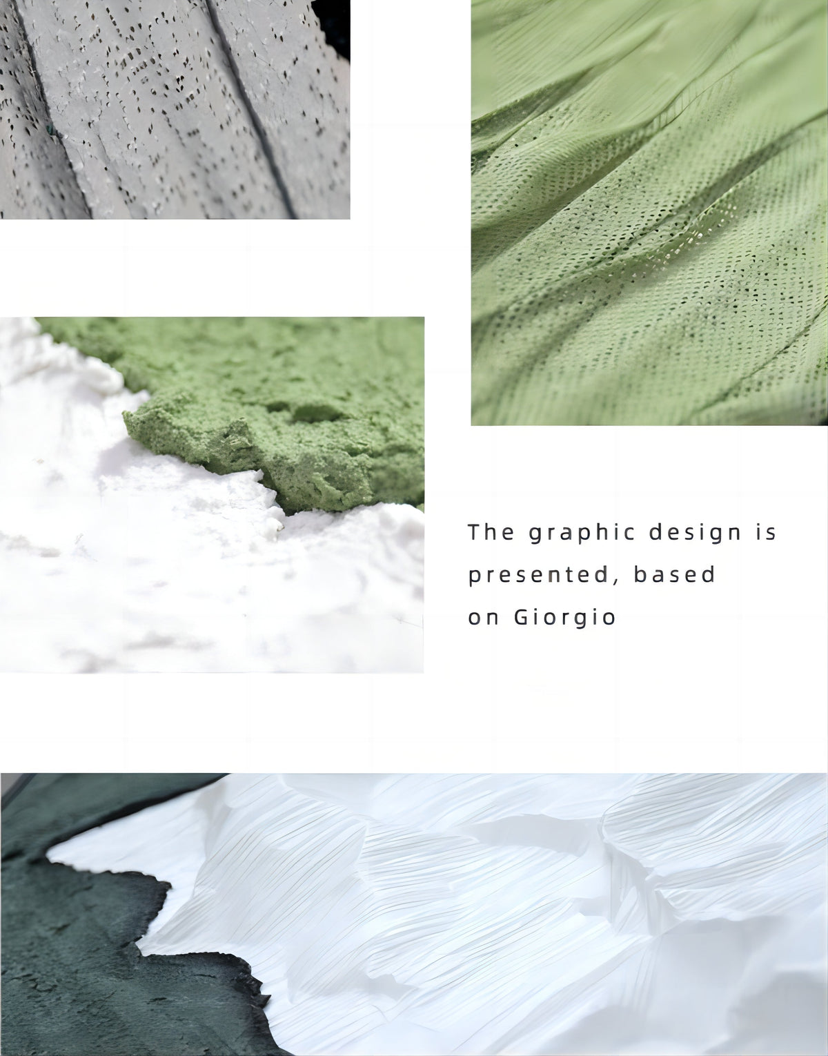 Wall Art Minimalist 3D Sage Green