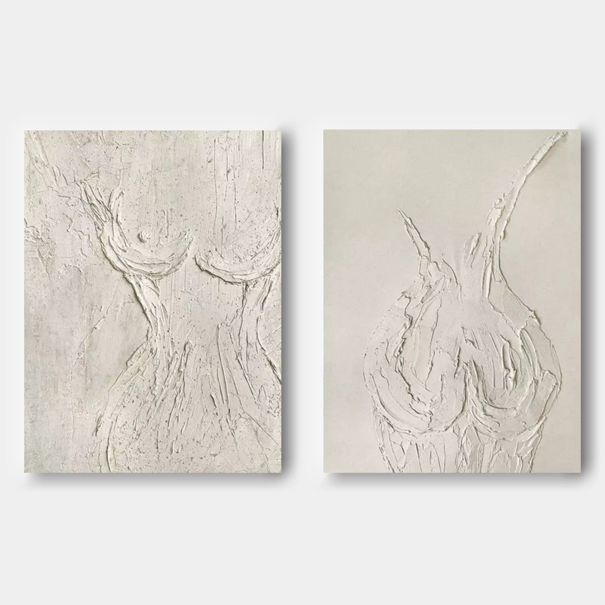 Wall Art Abstract Relief Serene Modern