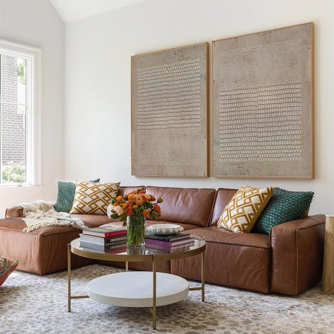 Wall Art Abstract Wabi-Sabi Modern Serene
