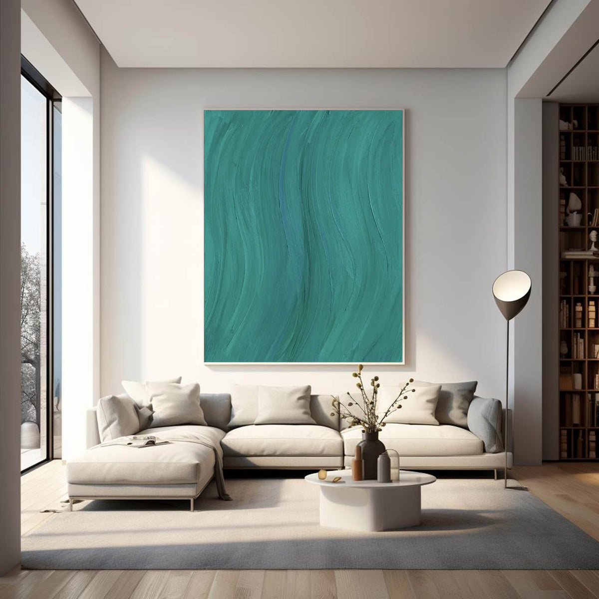 Wall Art Minimalist Modern Gradient Soft Color