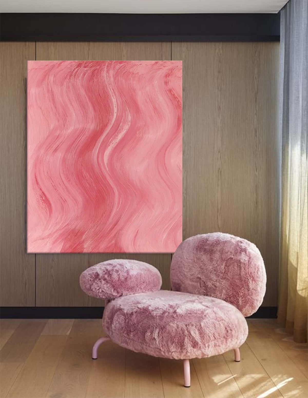 Wall Art Minimalist Color Gradient Modern