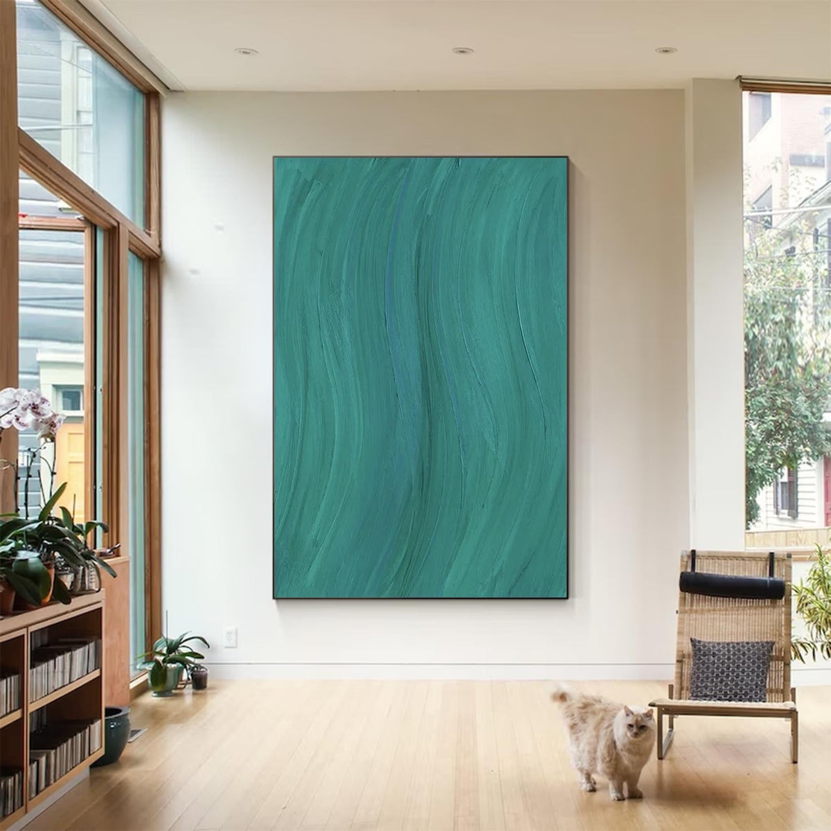 Wall Art Minimalist Modern Gradient Soft Color
