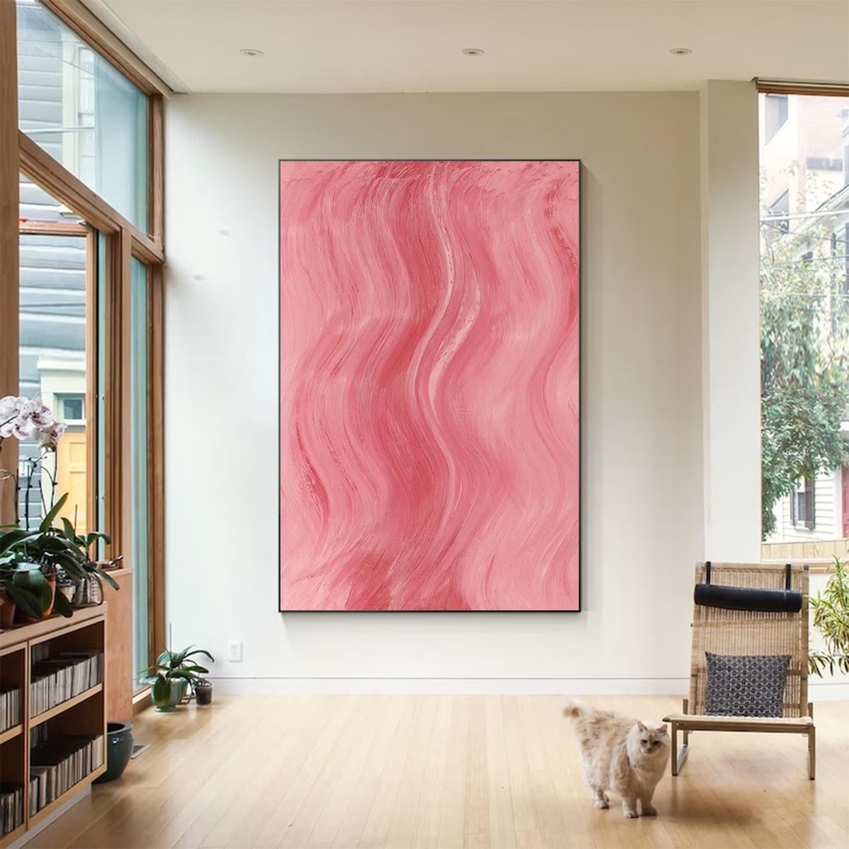 Wall Art Minimalist Color Gradient Modern