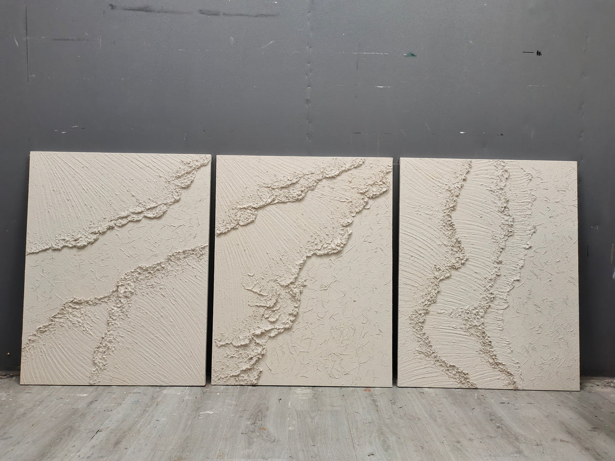 Wall Art Abstract Neutral Serene Minimalist
