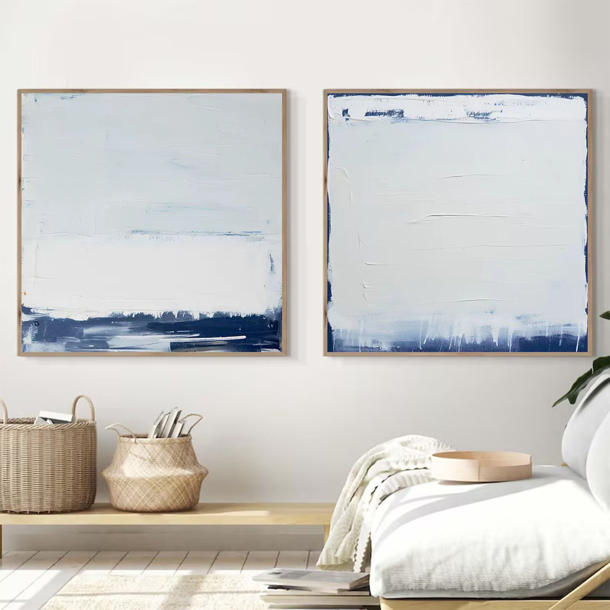 Wall Art Abstract Serene Calm Moody