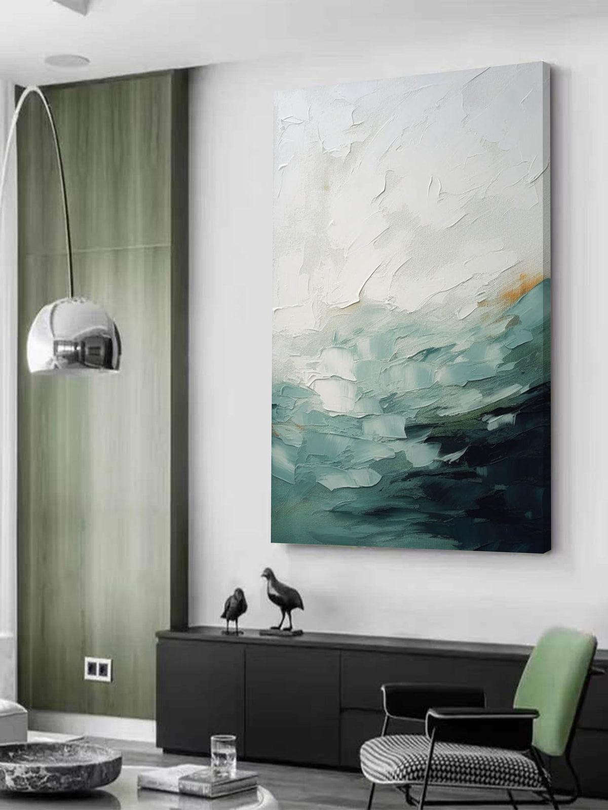 Wall Art Misty Subtle Serene Calm Modern