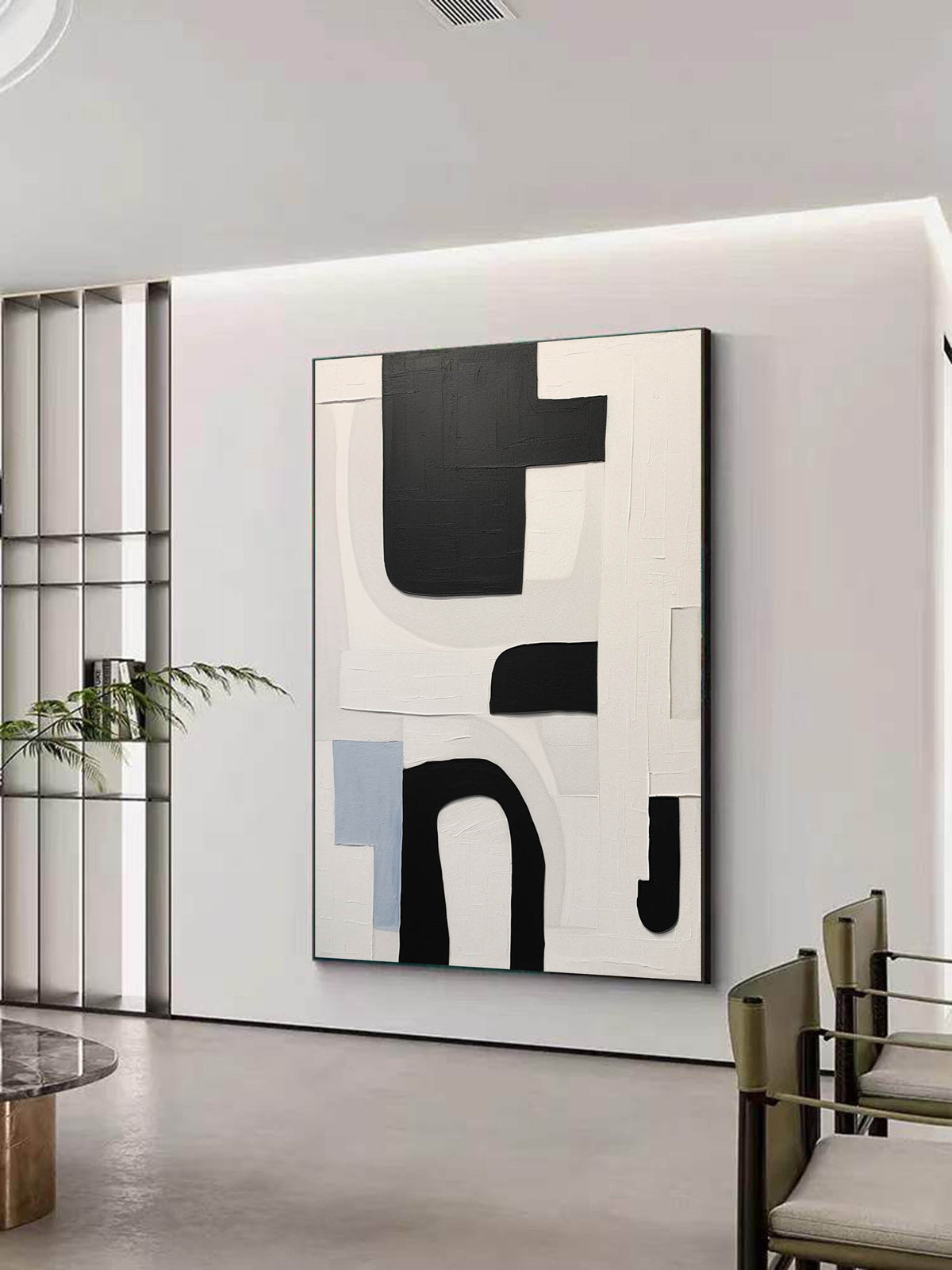 Wall Art Contemporary Minimalist Raw