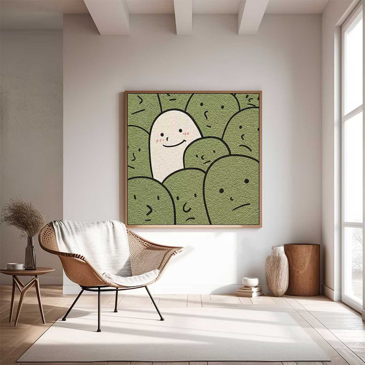 Wall Art Minimalist Playful Edgy Modern