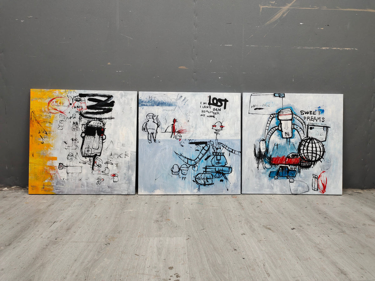 Wall Art Abstract Graffiti Street Pop