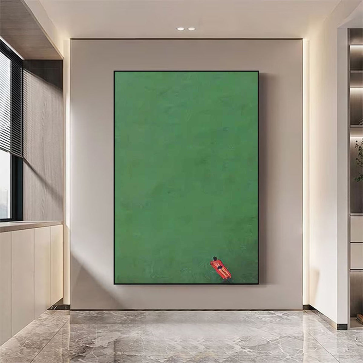 Wall Art Minimalist Painterly Solitary Design Pop