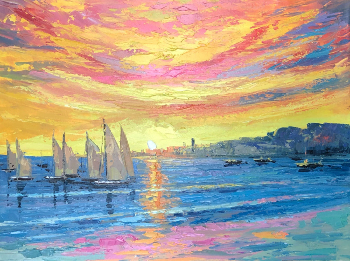 Wall Art Hyperrealism Vibrant Impressionist