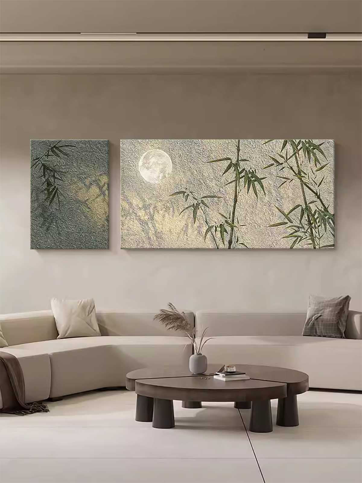 Wall Art Lunar Whispers in Green