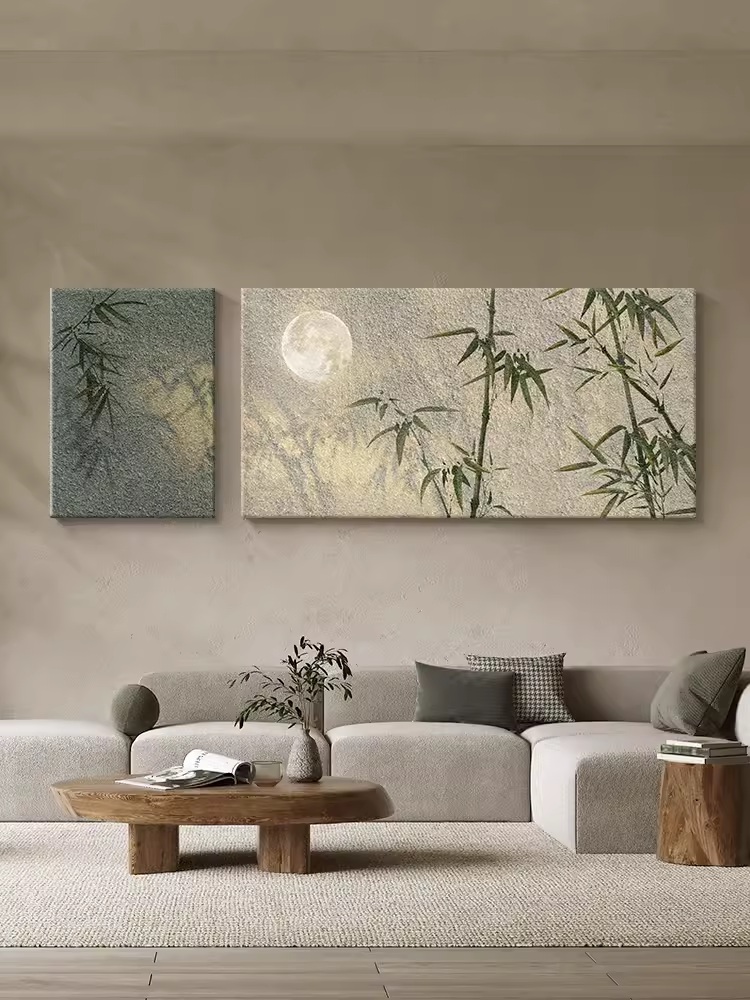 Wall Art Lunar Whispers in Green