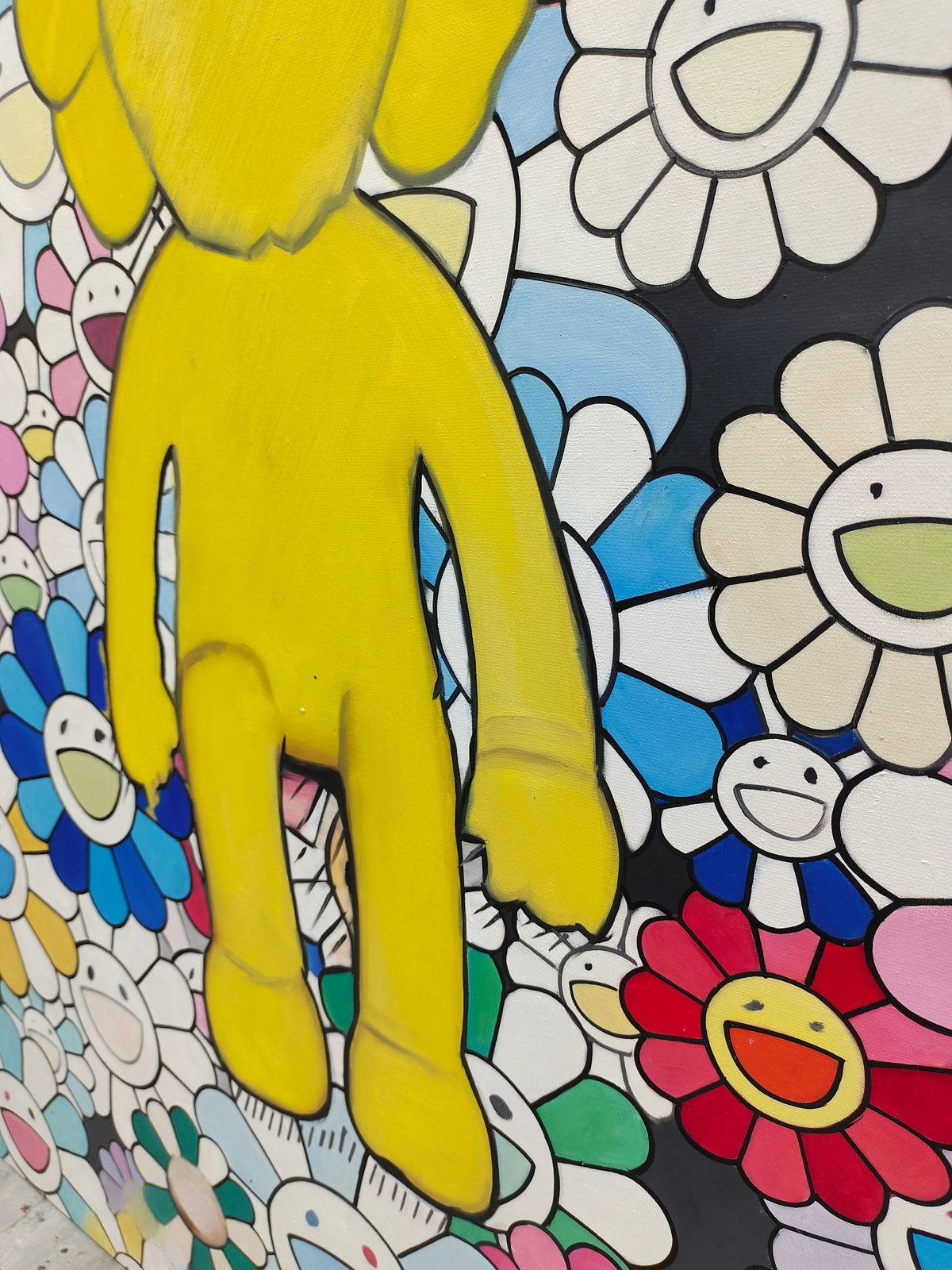 Bearbrick Takashi Murakami Pop Art Painting - Neutralighting