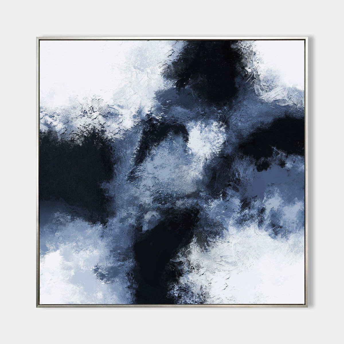 Abstract BLue Painting