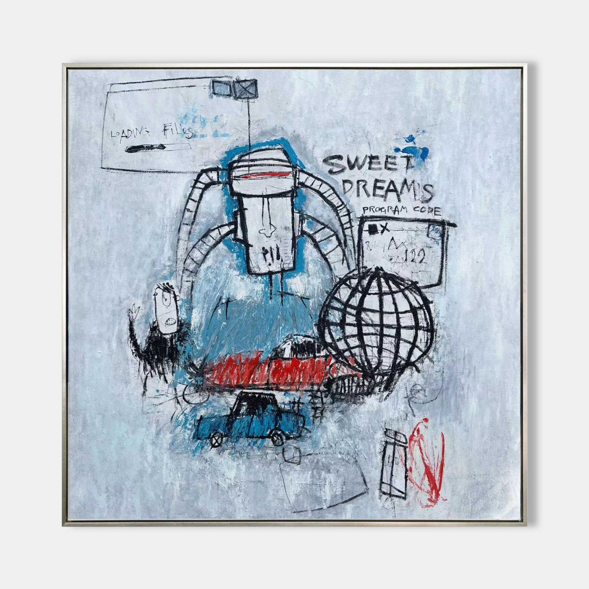 Wall Art Abstract Graffiti Street Pop