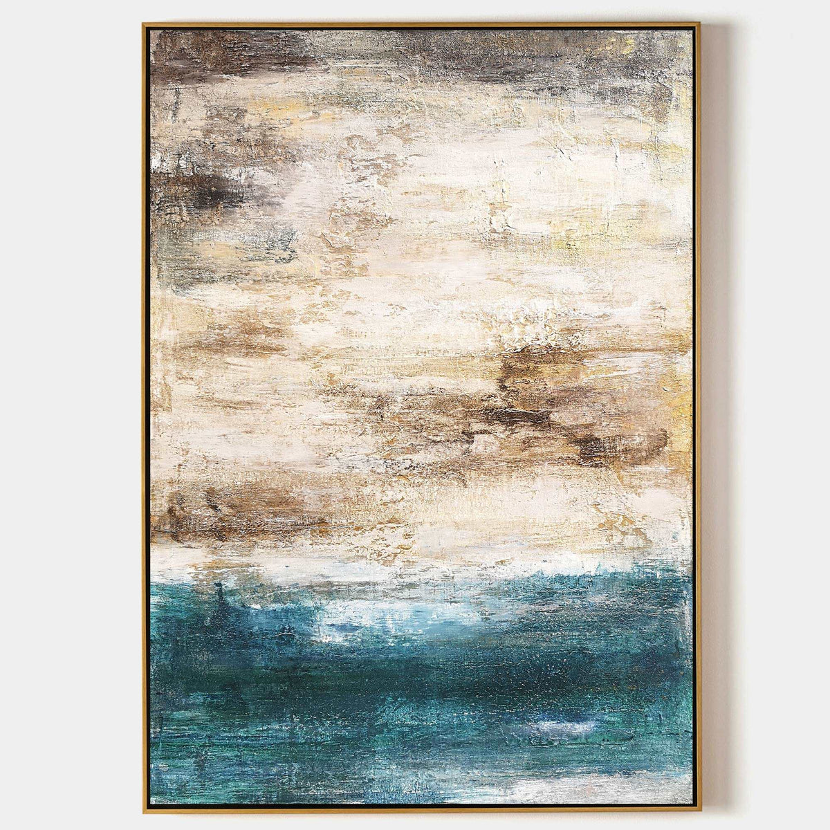 Abstract Beach Painting