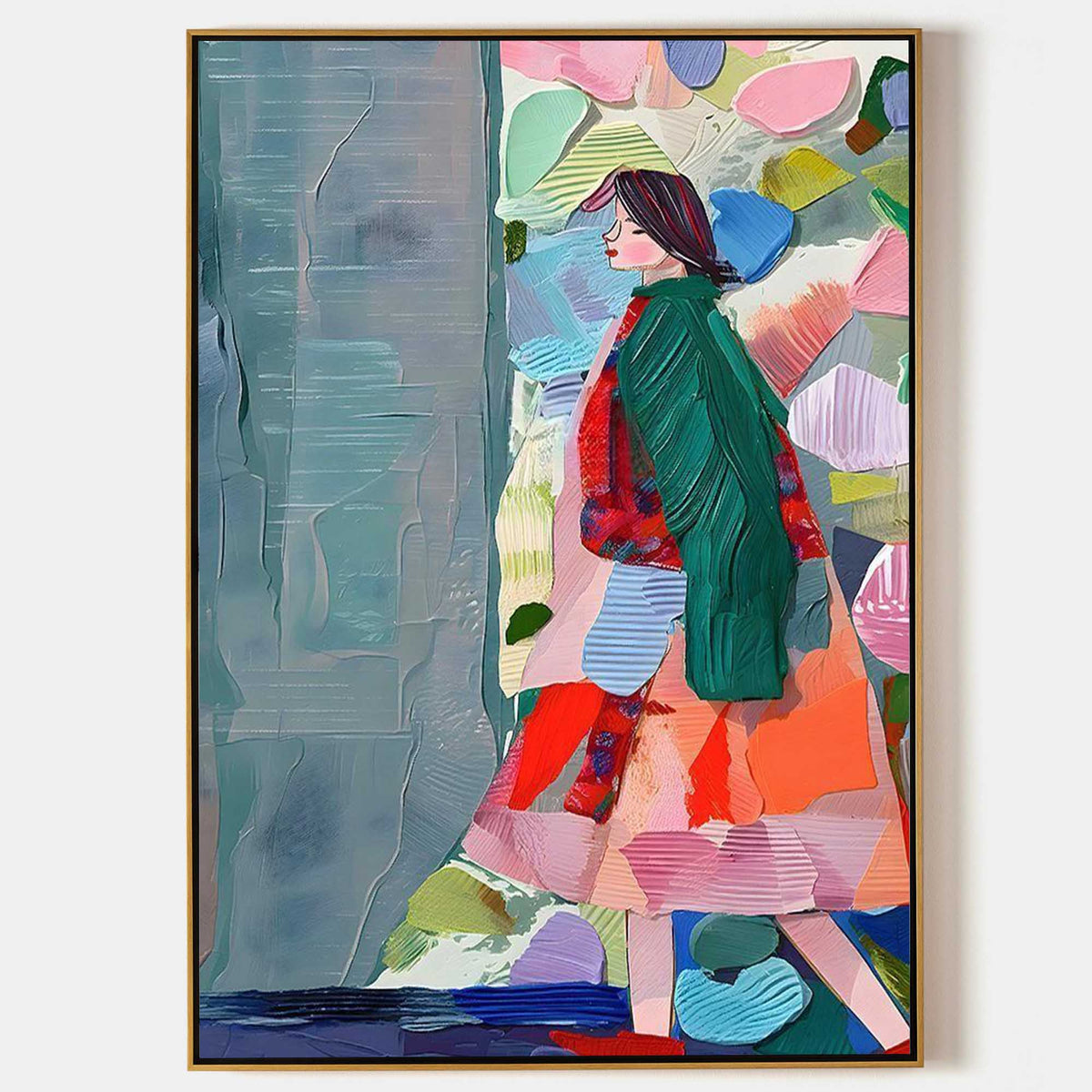 Wall Art Colorful Vibrant Fashionable Artistic