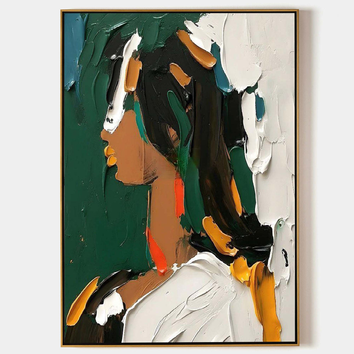Wall Art Colorful Abstract Energetic Playful