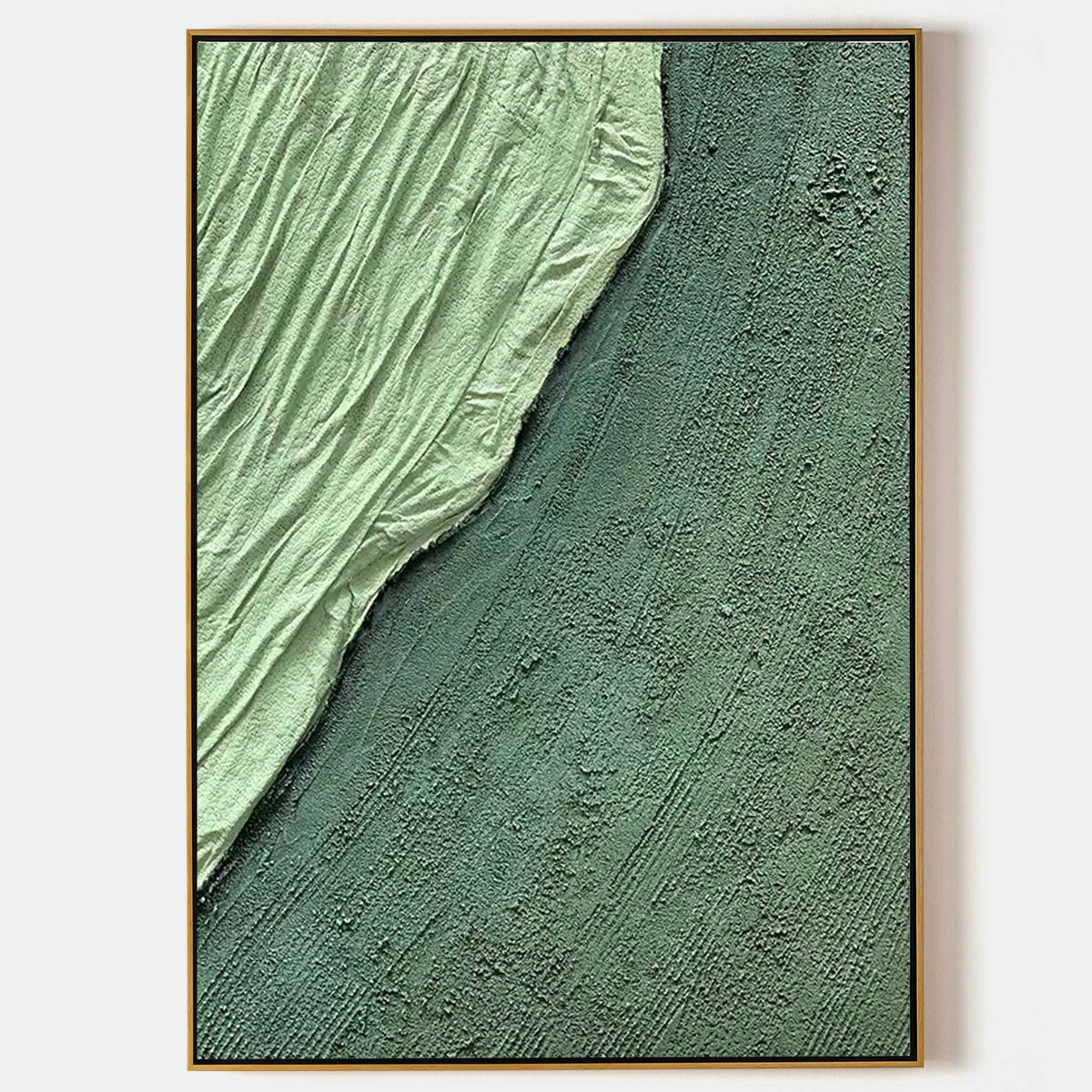 Wall Art Minimalist 3D Sage Green