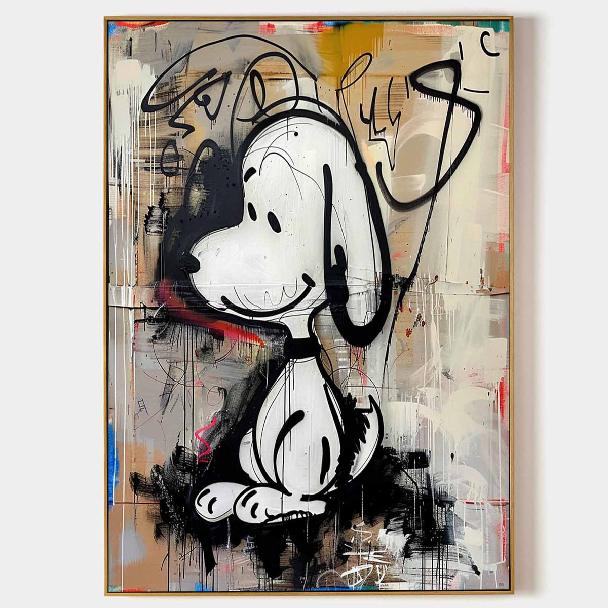 Wall Art Graffiti Energetic Pop Street Modern