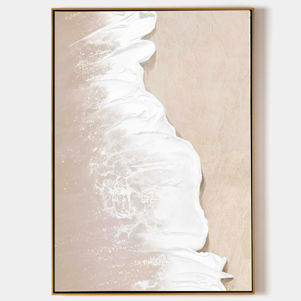 Wall Art Plaster Impressionist Tropical Beach