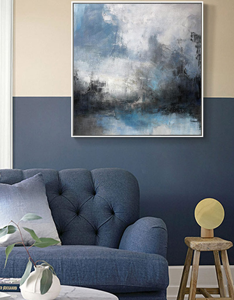 Abstract Sea Landscape Painting