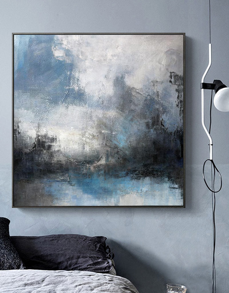 Abstract Sea Landscape Painting