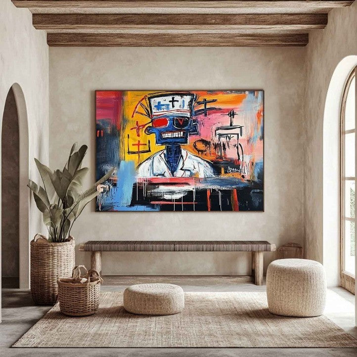 Wall Art Horizontal Neo Expressionist
