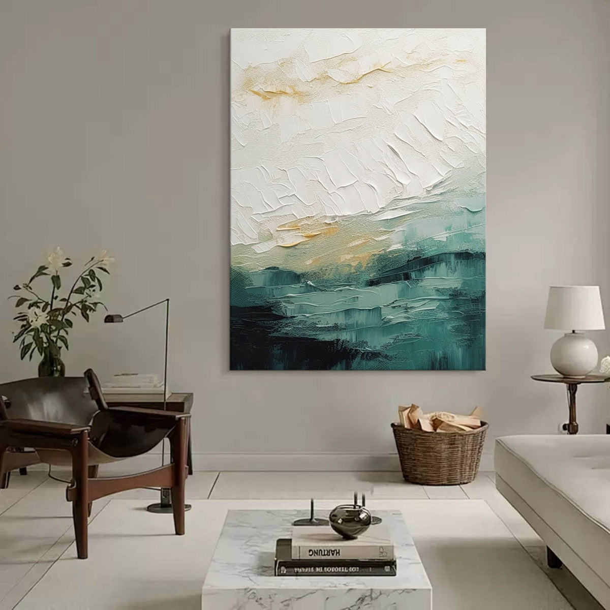 Wall Art Landscape Impressionist Mountain