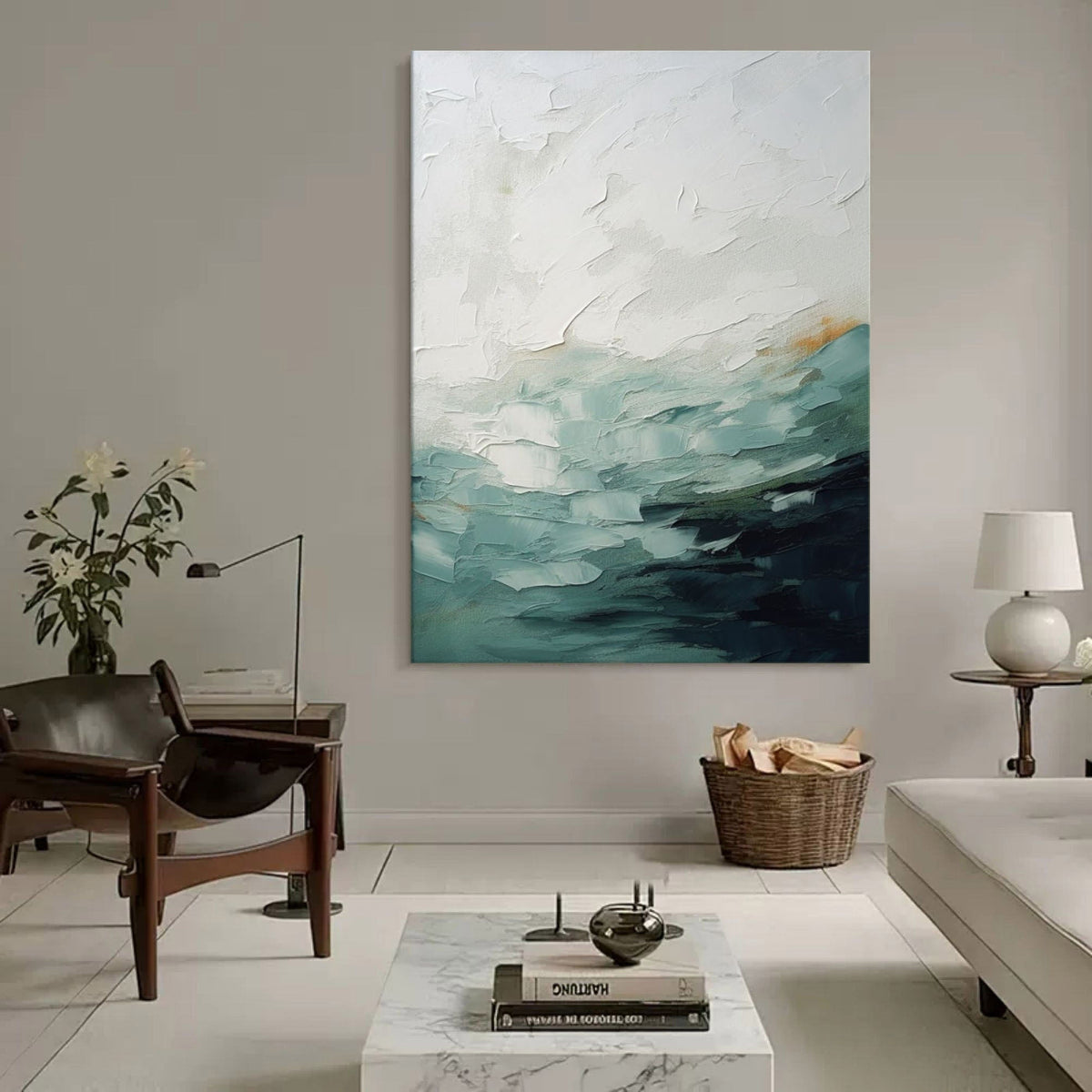 Wall Art Misty Subtle Serene Calm Modern