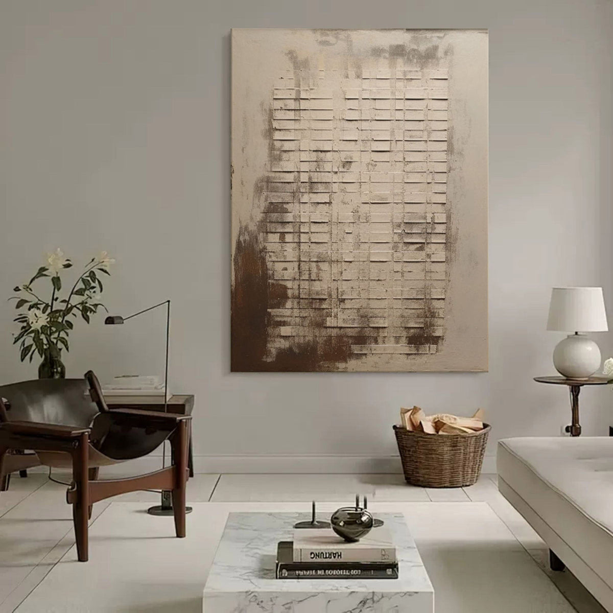 Wall Art Wabi-Sabi Neutral Contemporary Serene