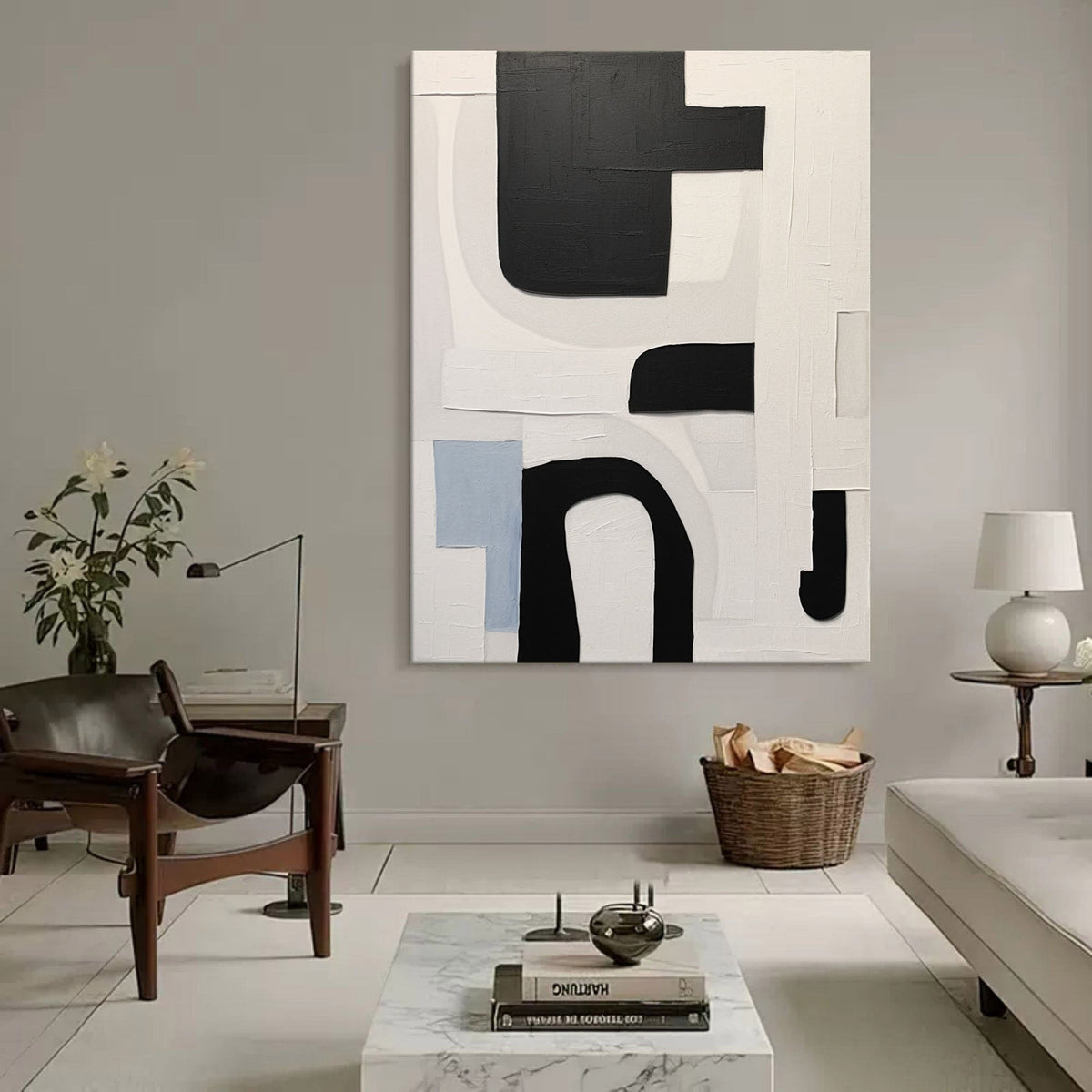 Wall Art Contemporary Minimalist Raw