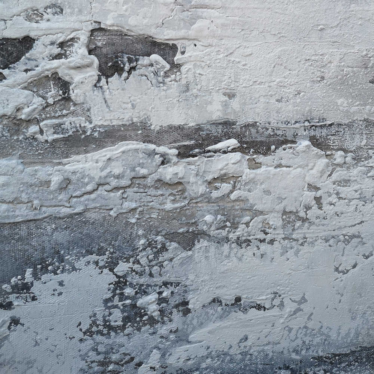 Wabi-Sabi Textured Abstract Oil Painting