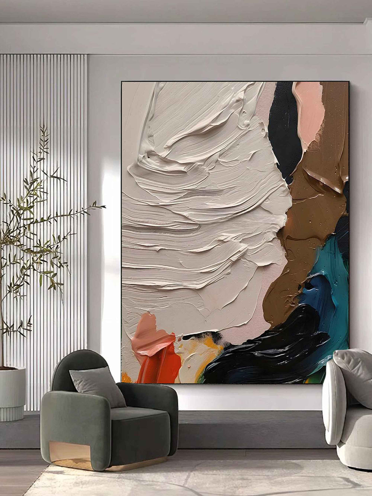 Wall Art Dynamic Palette Colorful