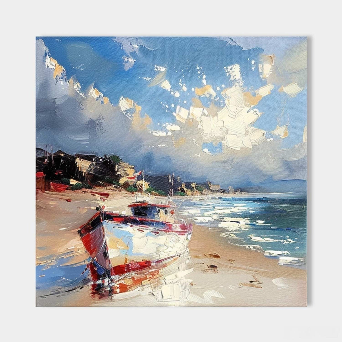Wall Art Palette Knife Impasto