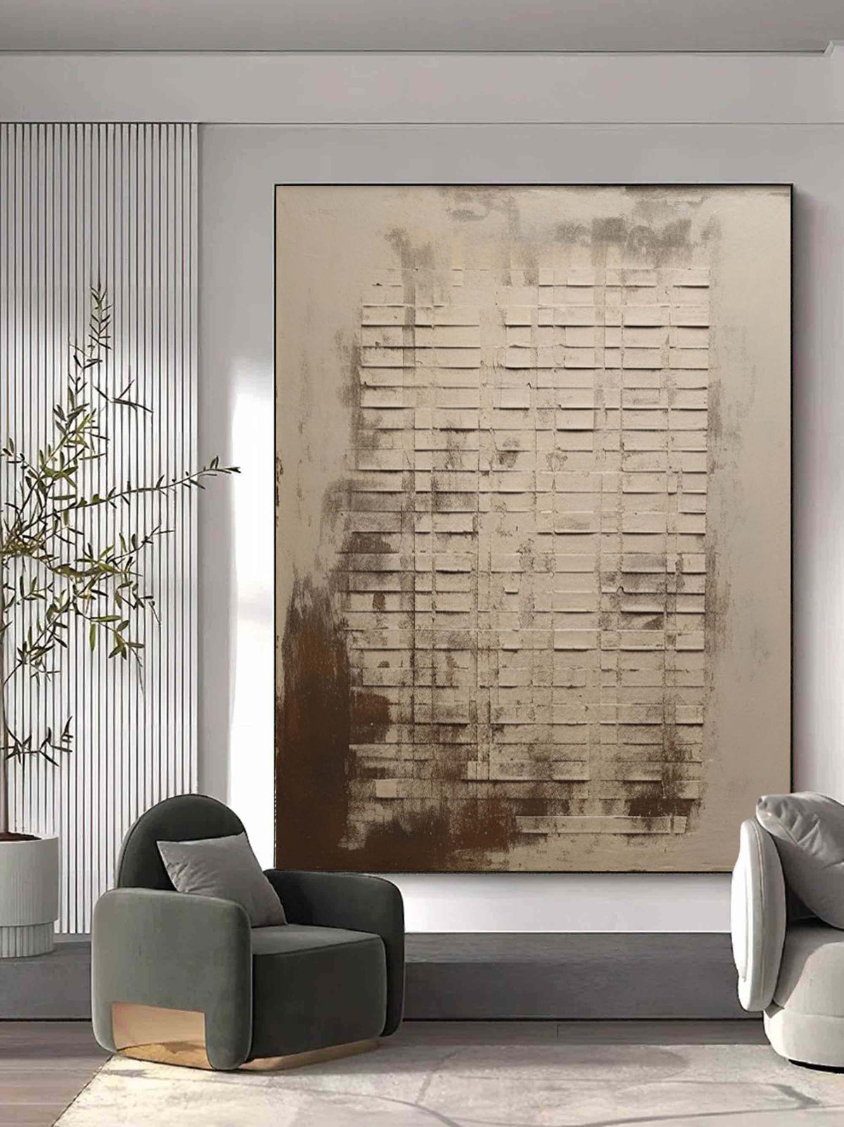 Wall Art Wabi-Sabi Neutral Contemporary Serene
